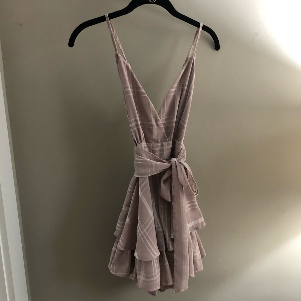 V-Neck Layered Romper